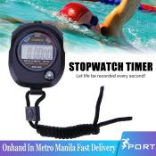 Waterproof Digital Stopwatch Chronograph Timer with Battery