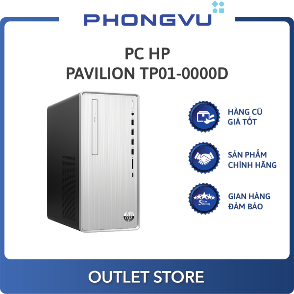 PC HP Pavilion TP01-2006d ( i5-11400/ 8GB DDR4/ 256GB SSD/ Intel Iris Xe Graphics/WL+BT/W10/1YR) (46K05PA) - PC cũ