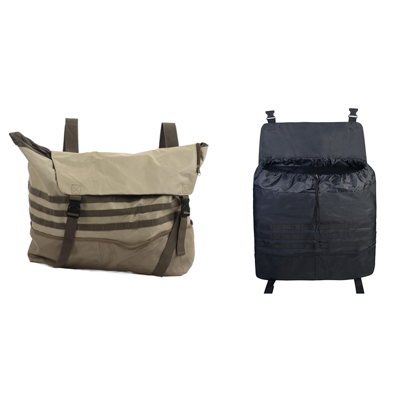 Large Capacity Spare Tire Storage Bag, Universal for JK JKU JL JLU for Outdoor Off-Road Recovery Gear