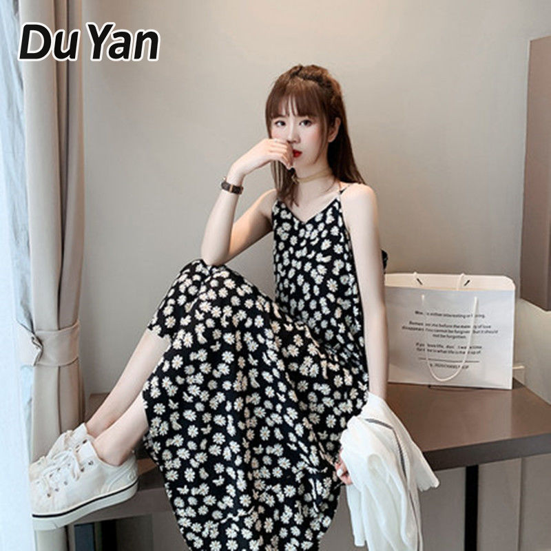 Du yan daisy váy hoa váy treo