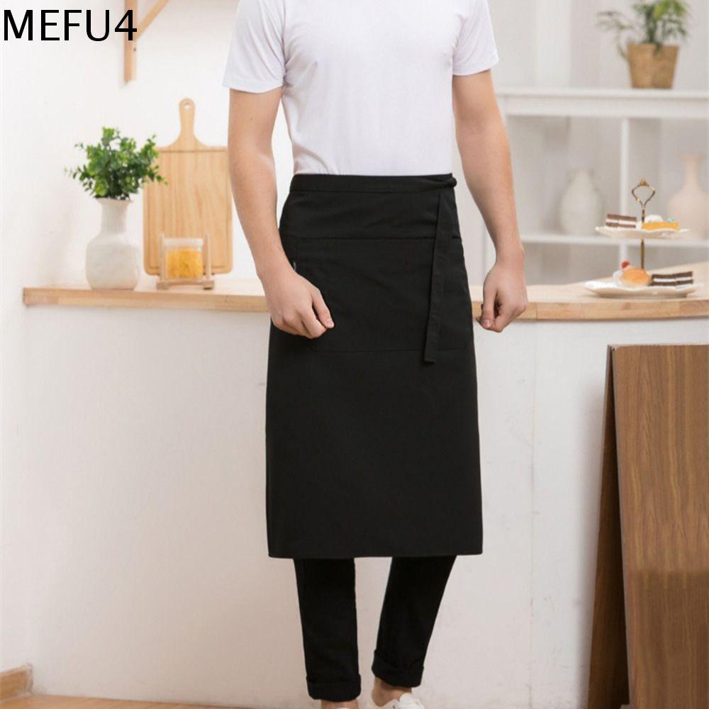 MEFU4 Có thể điều chỉnh Tạp dề nửa thân Chống bám bẩn Thiết kế buộc dây Đồng phục đầu bếp Tạp dề vệ sinh rửa chén Chống thấm nước Tạp dề nấu ăn nhà bếp Sử dụng trong bếp