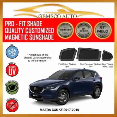 Mazda CX5 KF 2017-2021 (6 / 7pcs) Car Magnetic Sunshade / Boot Tray