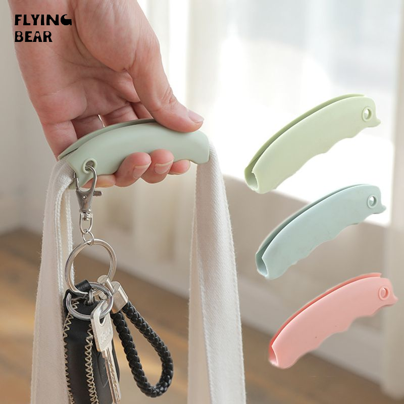 Bay gấu Ergonomic xách tay hàng tạp hóa nâng lên cho dễ dàng mua sắm, chống tay cầm trượt Túi tàu sân bay
