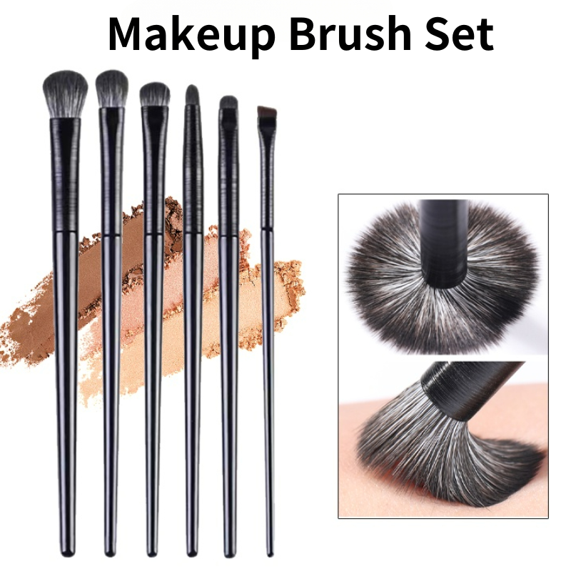 6 Pcs Set Makeup Brush Set Soft Fluffy Makeup Brushes Blush Brush