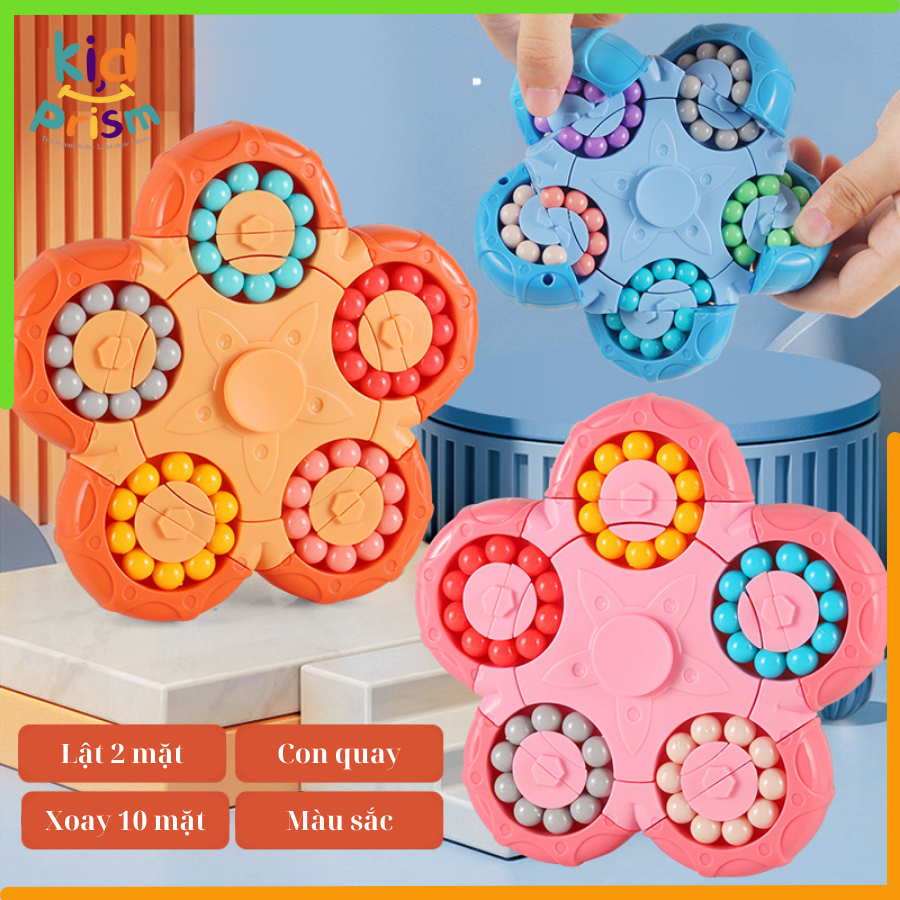 Rubik Biến Thể - Rubik Bi Phiên Bản Upgrade Rèn Luyện Trí Não, Giảm Stress - Đồ chơi Giáo Dục Rubik hạt đậu ma thuật