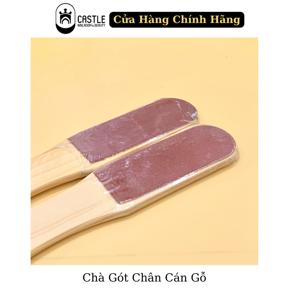 Chà gót chân cán gỗ