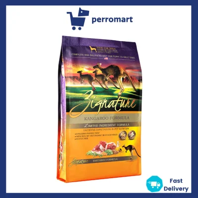 Zignature Kangaroo Grain Free Dry Dog Food - 4lb [1.8kg]