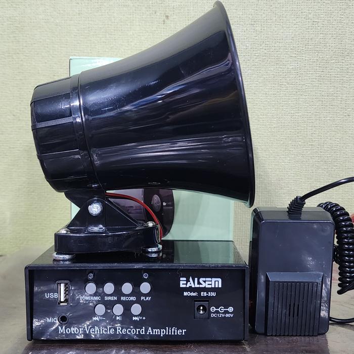 MEGAPHONE EALSEM ES 33 USB Harga 370,000 rupiah*Gratis Ongkir