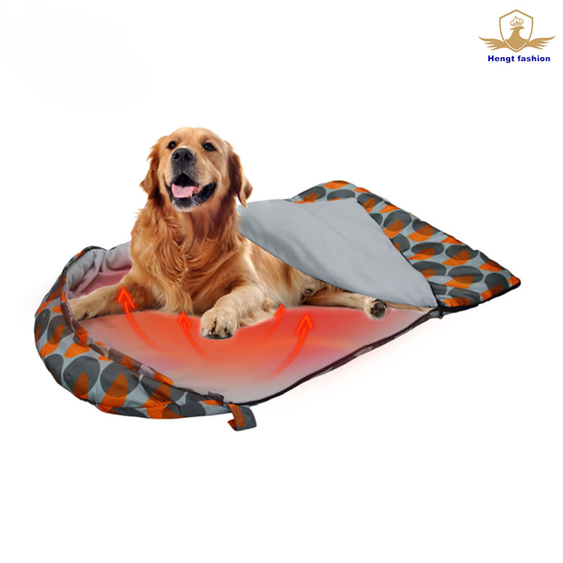 Portable Dog Sleeping Bag, Waterproof Packable Dog Bed With 3 Adjustable Heating Modes, Washable Pet Sleeping Bed For Travel Camping Hiking ราคา 814 บาท*ส่งฟรี