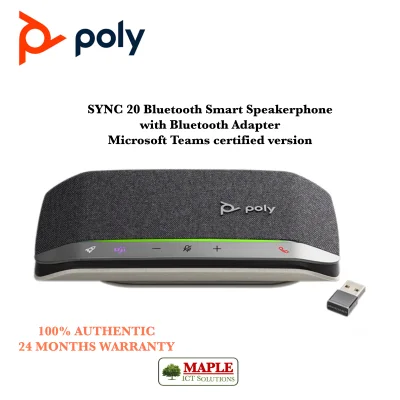 POLY SYNC 20 PERSONAL, USB/BLUETOOTH SMART SPEAKERPHONE