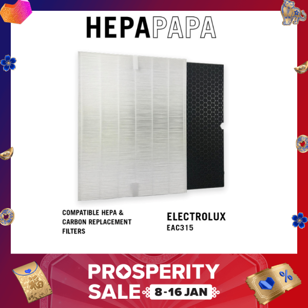 Electrolux EAC315 Compatible HEPA & Carbon Filters [HEPAPAPA] Singapore