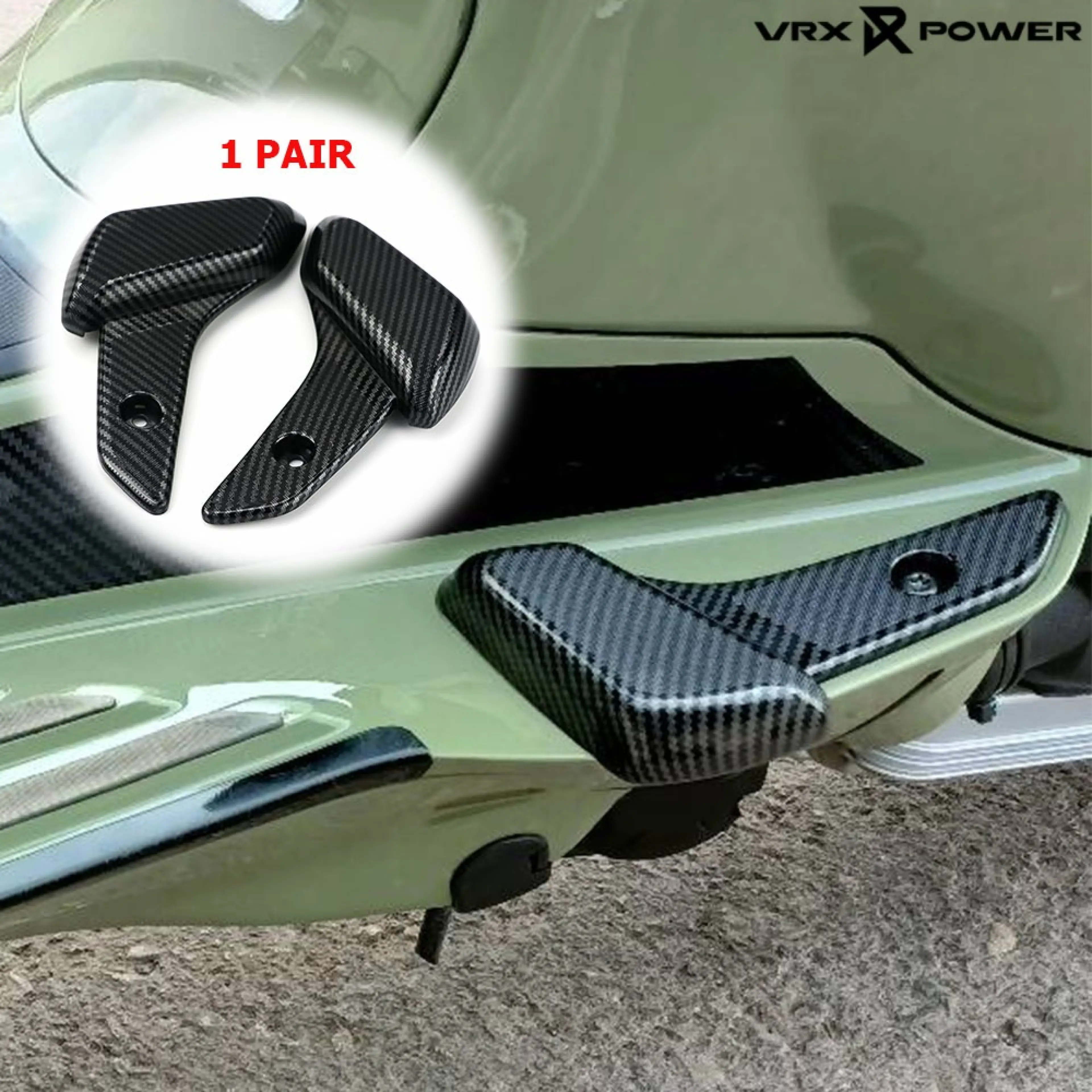 ของแท้100%-ส่งฟรี***ที่พักเท้า ด้านหลัง ดัดแปลง อุปกรณ์เสริม สําหรับสกูตเตอร์ Vespa Sprint Primavera 150 I-Get/3vie