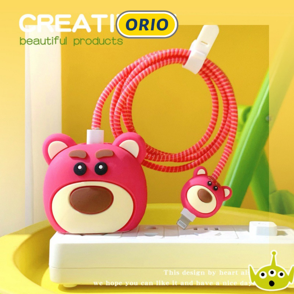 Bộ Ốp Củ Sạc Bảo Vệ Chống Đứt Gãy Dây Sạc ORIO BV-30 Cho Điện Thoại Phụ Kiện Tai Nghe Bluetooth