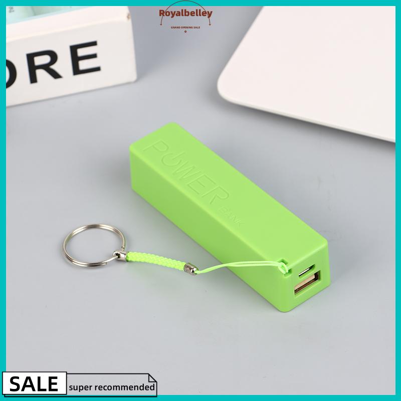 【ROYALBELLEY】 Điện thoại di động ngân hàng sạc pin gói cho trường hợp tự làm hộp Protable đầy màu sắc stroage hộp - 1