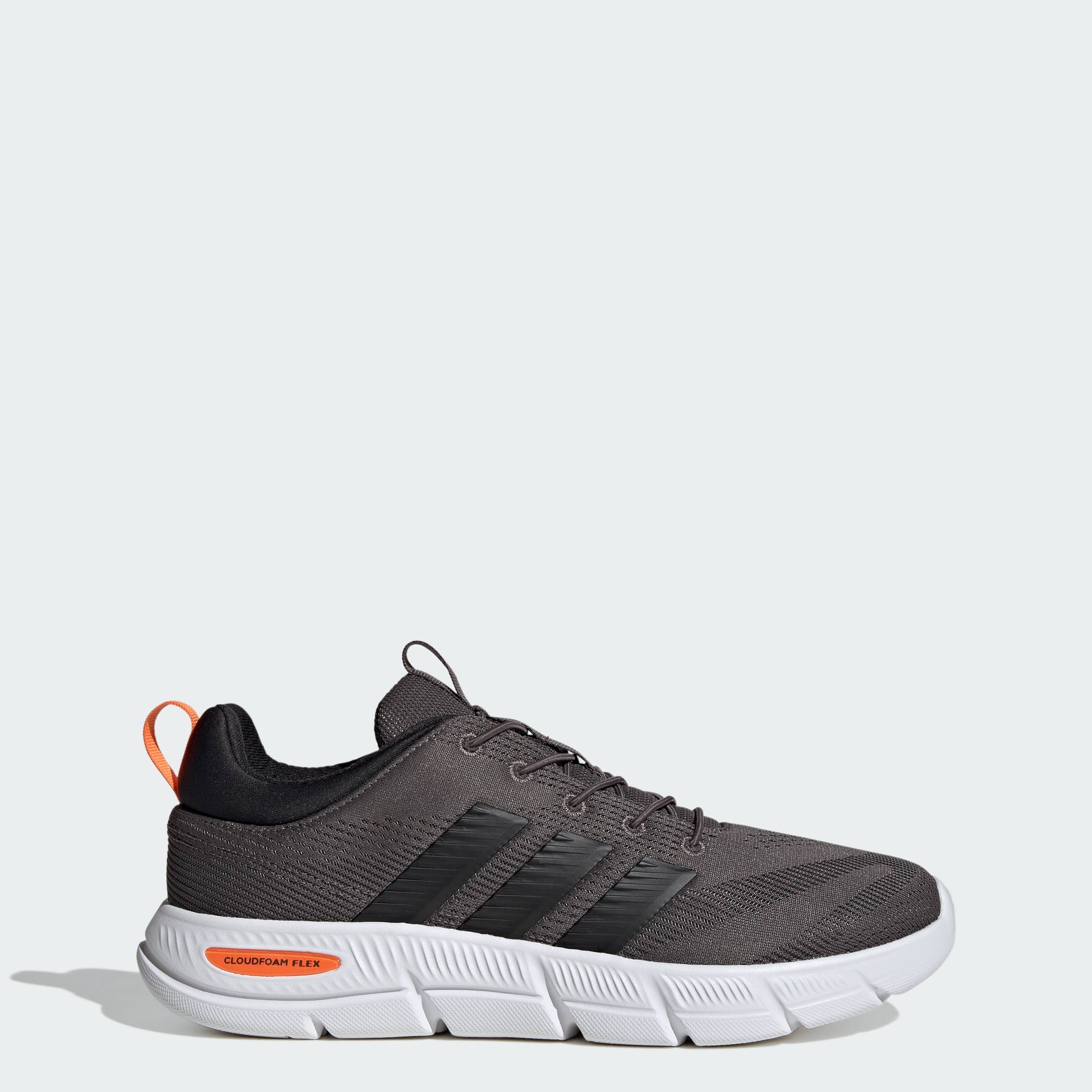 [0H-2H 15.7-VOUCHER 15%] adidas Phong cách sống GIÀY CLOUDFOAM FLEX DÂY CHUN CO GIÃN Nam nâu KK3486