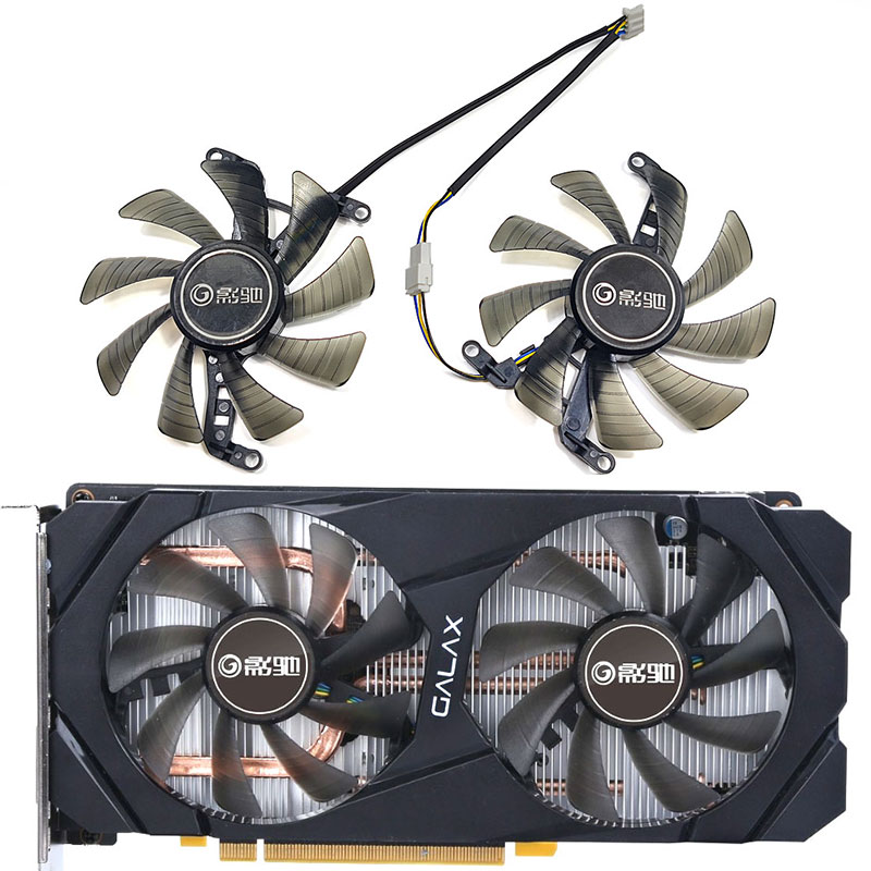 【Limited stock】 New 1lot 85mm T129015su Gtx 1660 1660ti Gpu Fanor Galaxy / Kfa2 Rtx 2060 2070 Supert