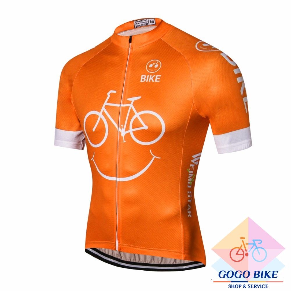[GoGo Bike] Áo thể thao nam đi xe đạp BIKE