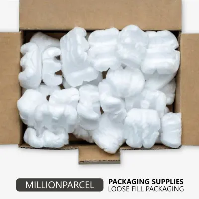 Loose Fill Packing Foam Peanuts / Carton Box / Polymailer / Bubble Wrap