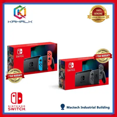 Nintendo Switch Console Gen 2 + 1 Year Warranty By Local SG Distributor - Maxsoft