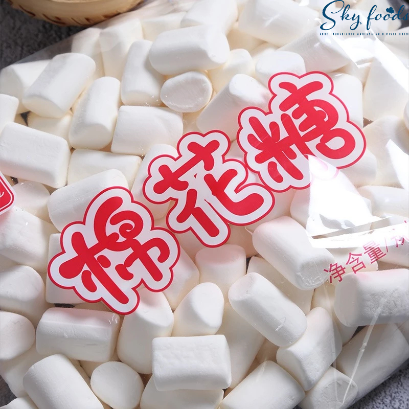Kẹo bông Marshmallow trắng gói 500g