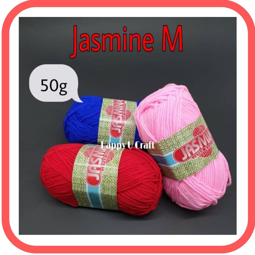 Benang Kait Milk Cotton 5ply (50g) Benang Kait Knitting Yarn Smooth Yarn Soft Yarn Crochet Yarn 1pc