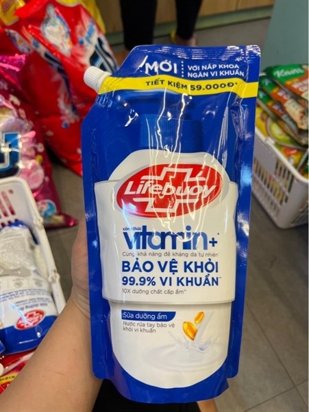 NƯỚC RỬA TAY LIFEBUOY XANH 1KG