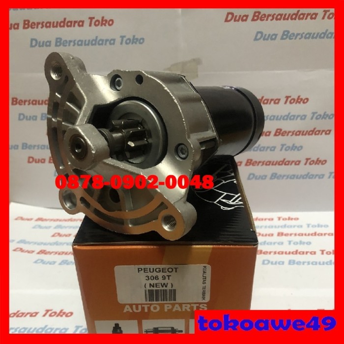 DINAMO STARTER PEUGEOT 306 309 405 9T 12V Harga 1,233,000 rupiah*Gratis Ongkir
