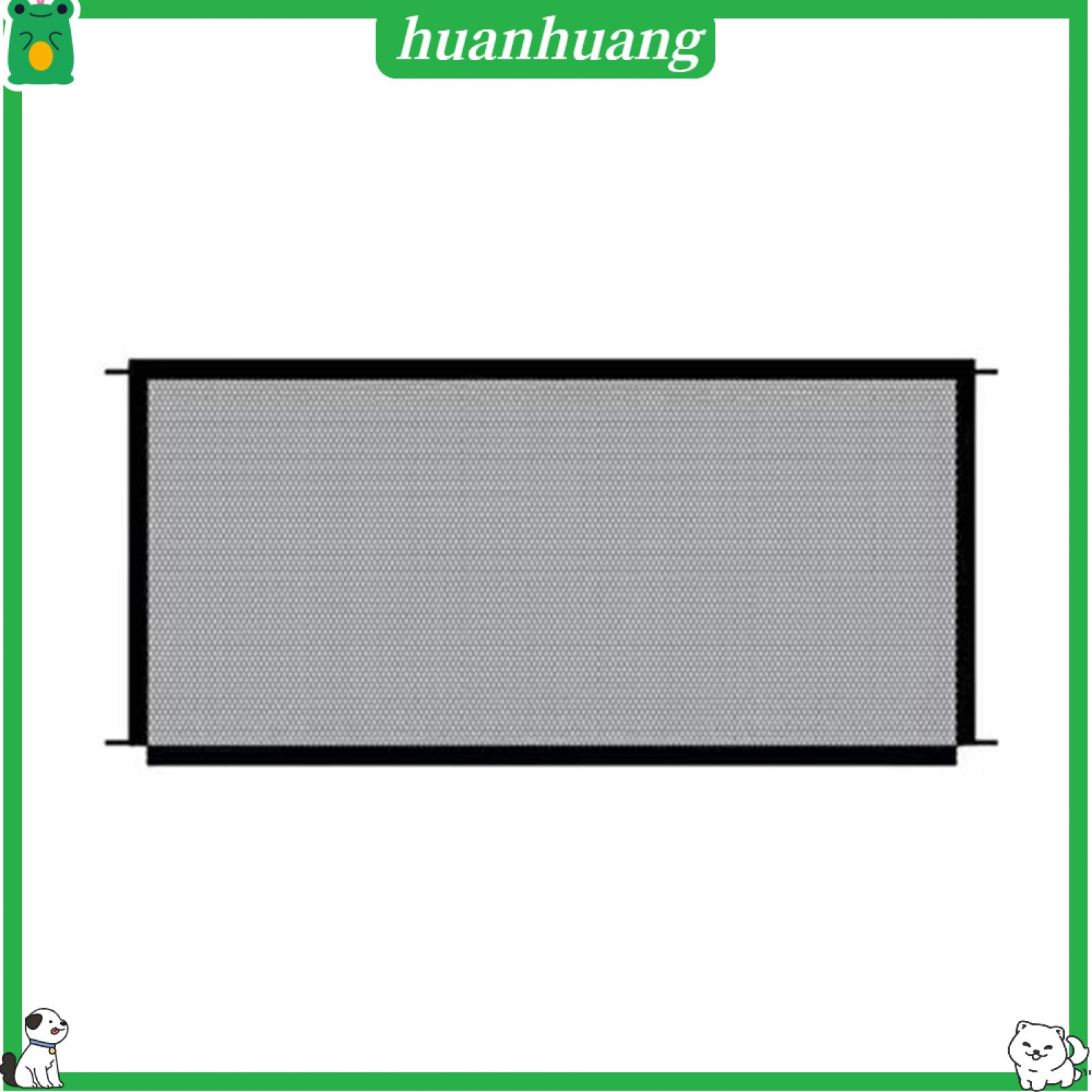Huanhuang Dễ dàng lắp đặt ation cửa dành cho thú cưng bảo vệ cửa an toàn bảo vệ cho vật nuôi di động lưới cổng chắn chó cho trẻ em vật nuôi không khoan hàng rào an toàn cho cửa ra vào tường cầu thang Dễ dàng lắp đặt bảo vệ trong nhà