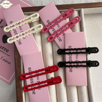kẹp tóc liền mạch màu, kẹp mỏ vịt bên trán, kẹp tóc gãy, kẹp tóc mái, kẹp bên, kẹp thẳng 8/4/2pcs