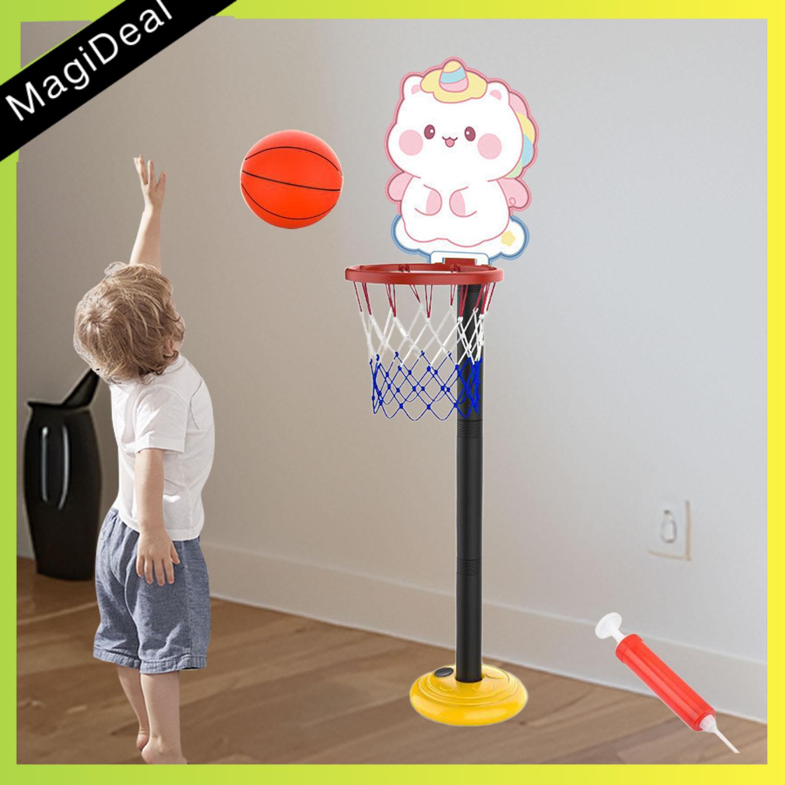 MagiDeal Kids Basketball Hoop Basketball Stand Sports Space Saving