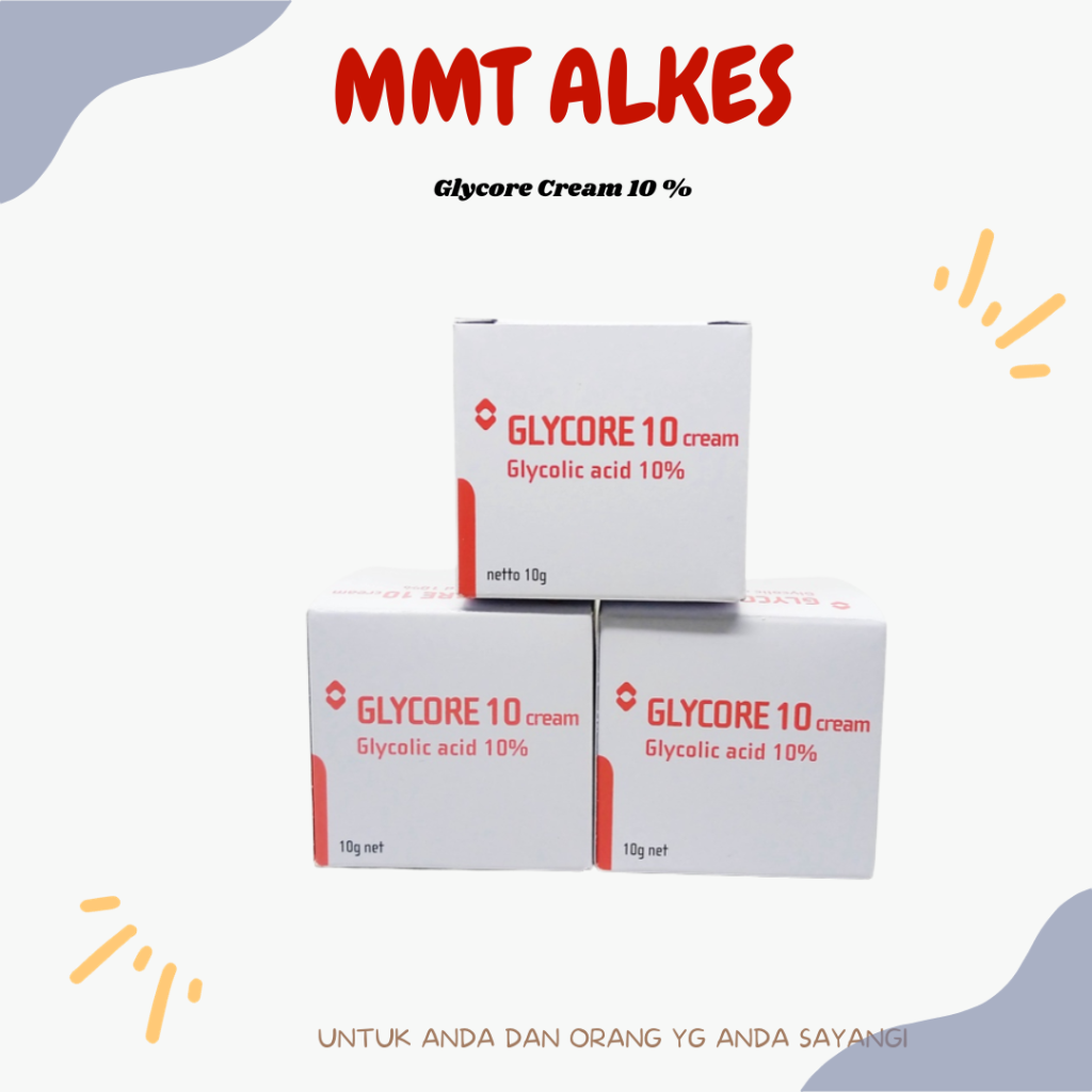 Glycore Cream 10 % krim Mencerahkan Kulit
