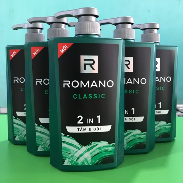 Dầu gội romano classic 650g