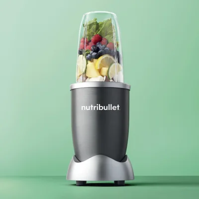 NutriBullet 600W Personal Blender, Grey | Personal Compact Power Blender Smoothie Juice and Nutrient Extractor