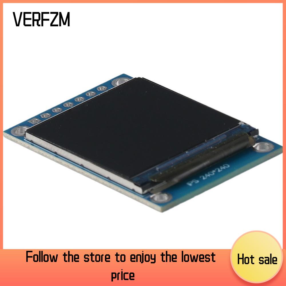Verfzm Cửa Hàng Ips 65K đầy màu sắc màn hình LCD mô-đun Màn hình 3.3V 1.3Inch 240X240 Mô-đun Tần Số Cao Với SPI Giao Diện Mô đun TFT LCD DIY
