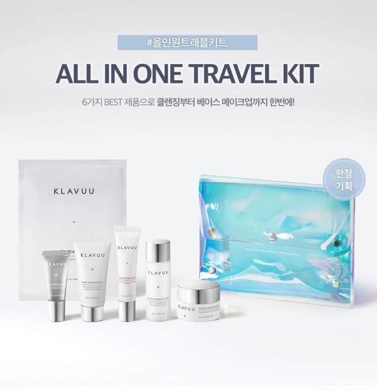 Buy Klavuu All In One Travel Kit (6 items) - MissDewy Singapore