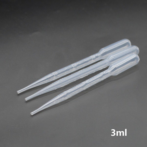 10 ống bóp nhỏ giọt các cỡ 5ml, 3ml, 2ml, 1ml, 0.5ml