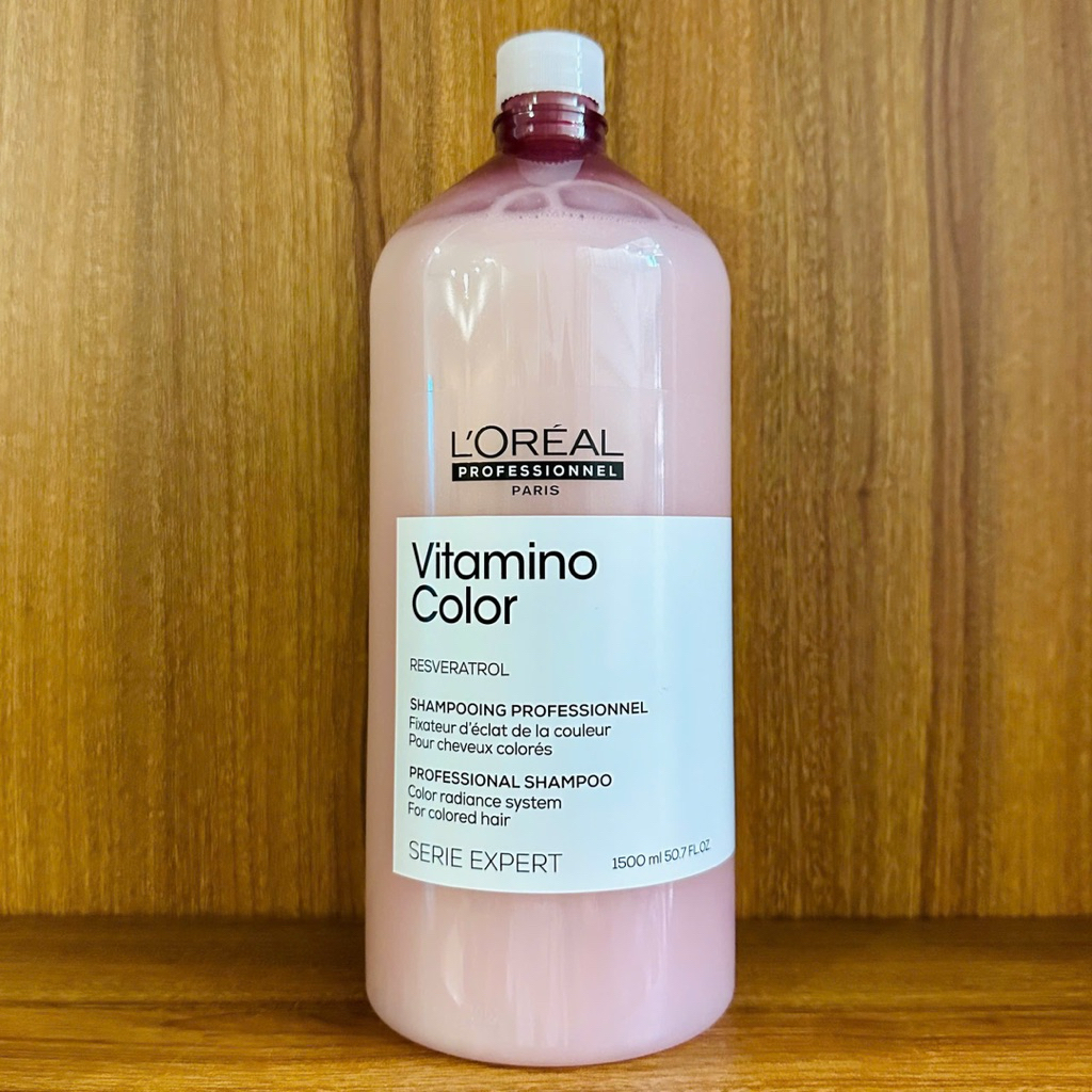 Dầu gội dành cho tóc màu nhuộm A-OX Vitamino Color Serieexpert L'oréal Shampoo 1500ml ( New 2026 )-LT