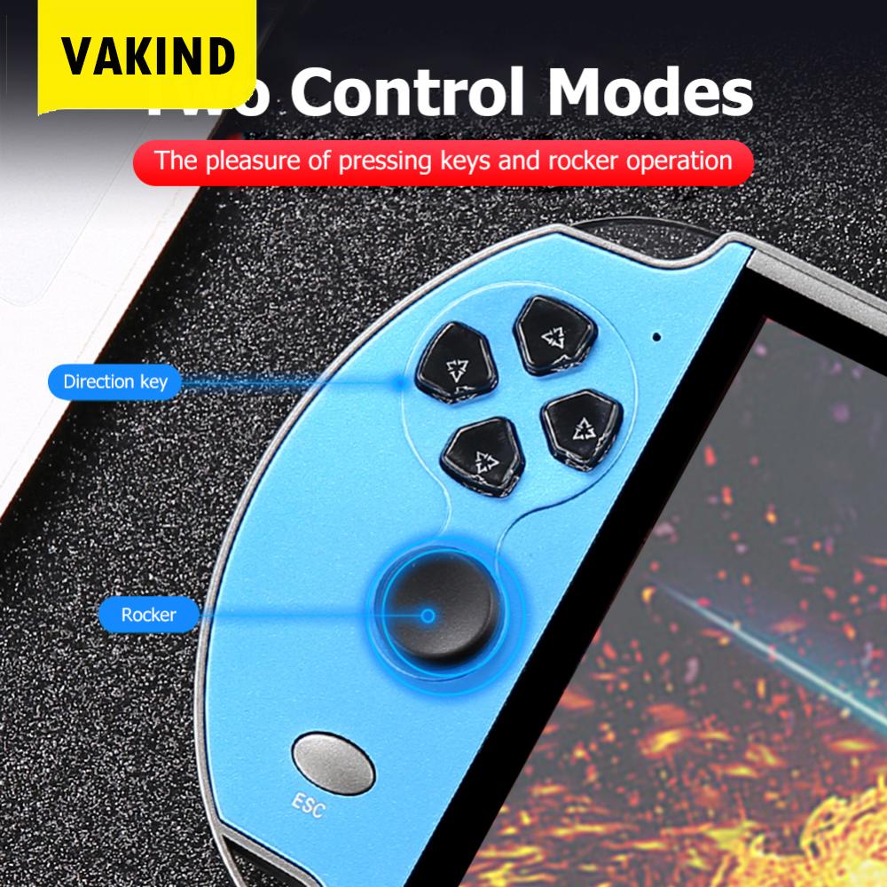 X12 Plus Retro Video Game Console Support TV Output 7.1inch HD Screen Portable Game Console 2500mAh Gift for Kids Adult ราคา 1,611 บาท*ส่งฟรี