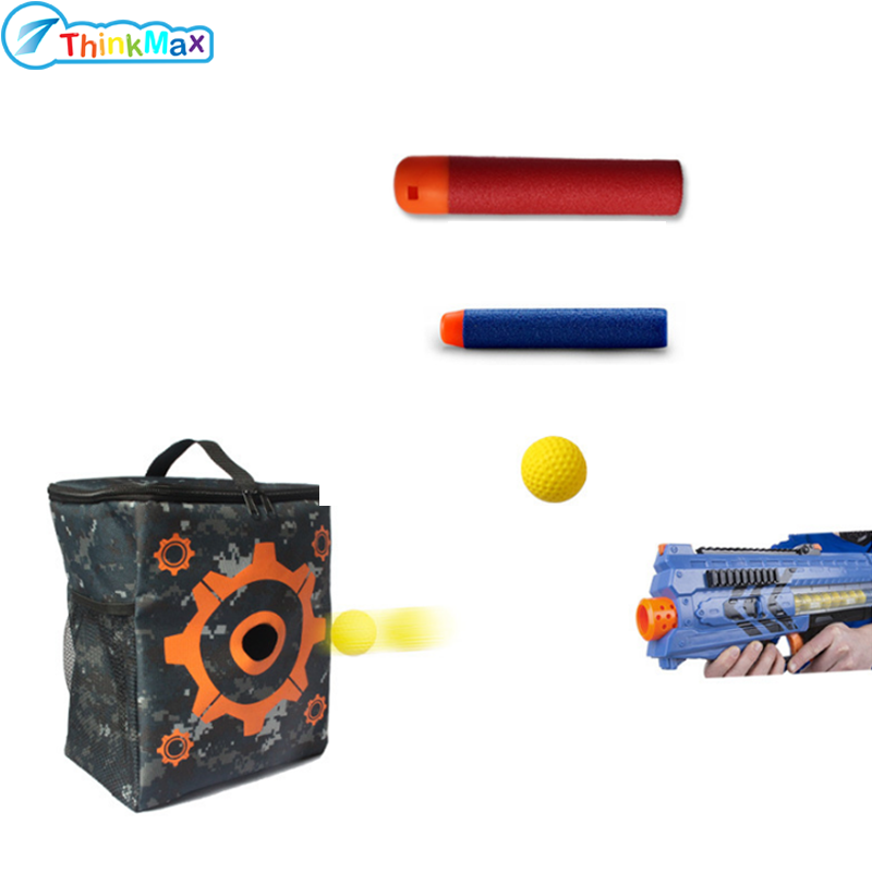 Target Pouch for Series, 2 in 1 Target Storage Carry Equipment Bag for Blasters Refill Clip Darts ราคา 109 บาท*ส่งฟรี