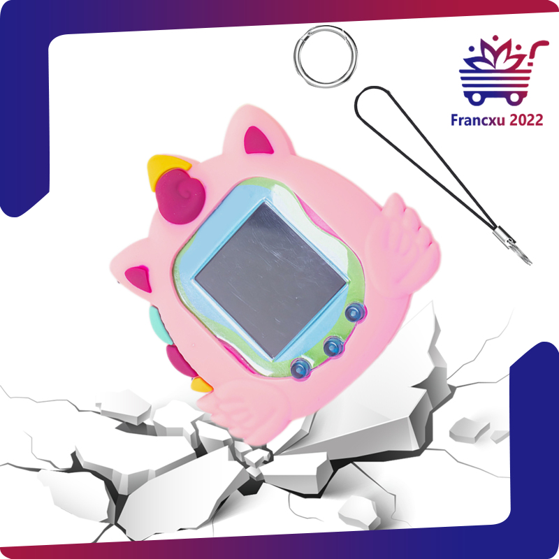 Silicone Bảo Vệ Bìa Chống Sốc Du Lịch Kỹ Thuật Số Tương Tác thú cưng ảo Đồ Chơi máy chơi trò chơi Bảo Vệ Bìa Da Tất Cả Các Vòng Bảo Vệ Trường Hợp Tương Thích Cho Tamagotchi Uni