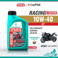 PETRONAS Sprinta for Kawasaki Ninja ZX-25R 2020 to 2026 RACING ESTER 4T 10W-40 Fully Synthetic (1L)