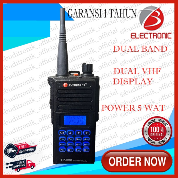 HT T TP-338 DUAL VHF + FM RADIO / TPHONE-Shelishop13 Giá 574,000 Đồng*Miễn phí vận chuyển