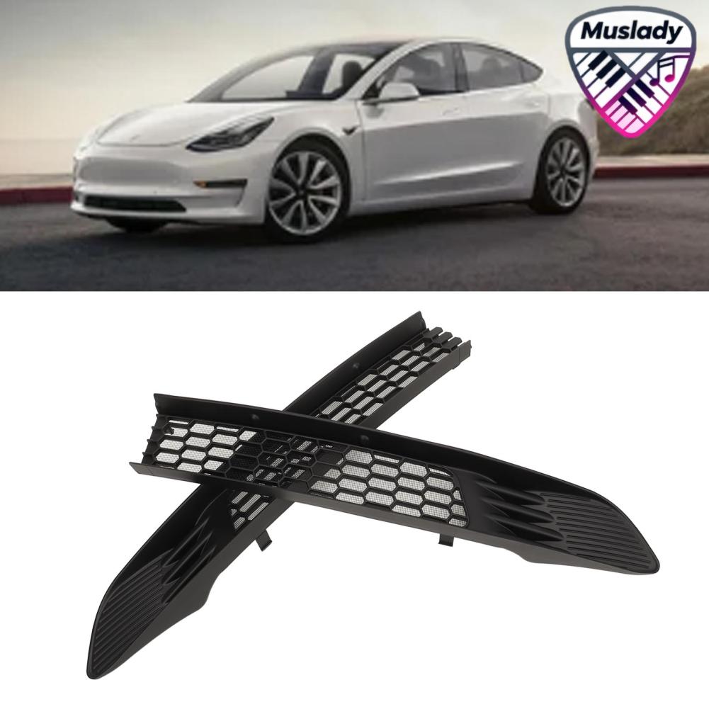 MUSLADY Air Intake Grille COVER แยกประเภทป้องกันติดตั้งง่ายกรองเศษซากกันชนด้านหน้าสำหรับรุ่น 3 2017 ถึง 2023 ราคา 1,954 บาท*ส่งฟรี