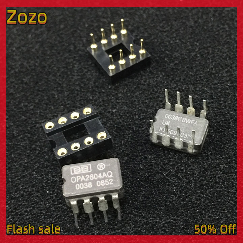 ZOZOHàng sẵn có1PC opa2604aq kép OP amp cũ OP amp khuếch đại hoạt động thay thế opa2604aq lme49720na ad827jn opa2132pa