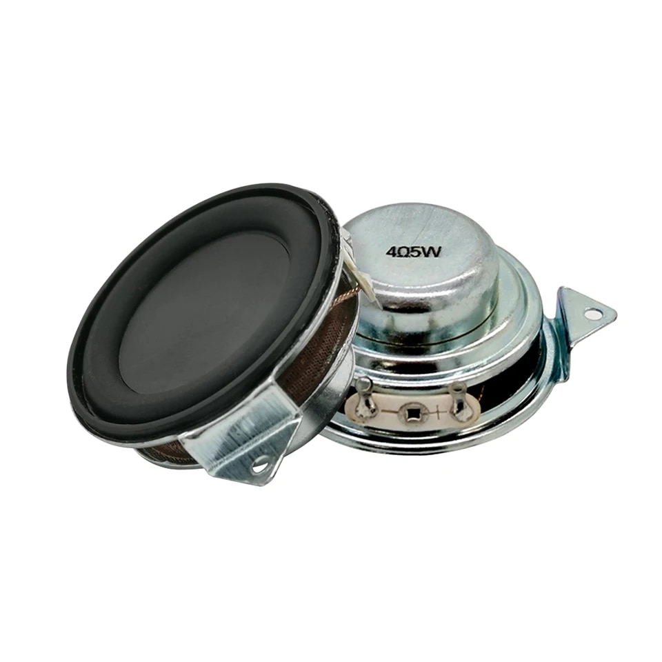 PQIVB AIYIMA 2Pcs Inch Portable Speakers 40MM Neodymium