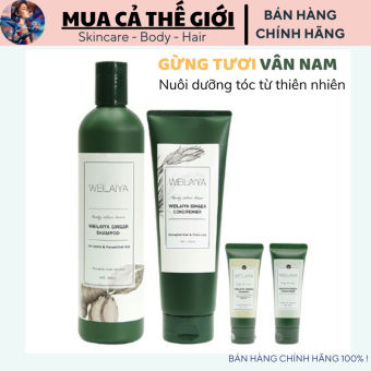 Dầu gội gừng Weilaiya giảm rụng tóc giúp mọc tóc con