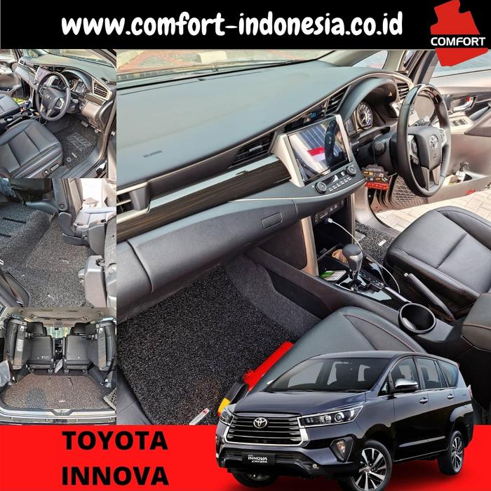 KARPET MOBIL COMFORT DELUXE TOYOTA INNOVA 2016 - RED MARKEET Harga 3,198,000 rupiah*Gratis Ongkir