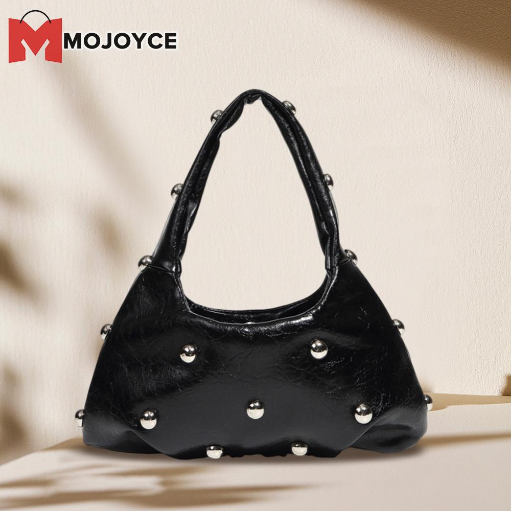 Túi đeo vai bằng PU cổ điển của nữ mojoyce với nội thất rộng rãi và móc cài phong cách cho sử dụng hàng ngày