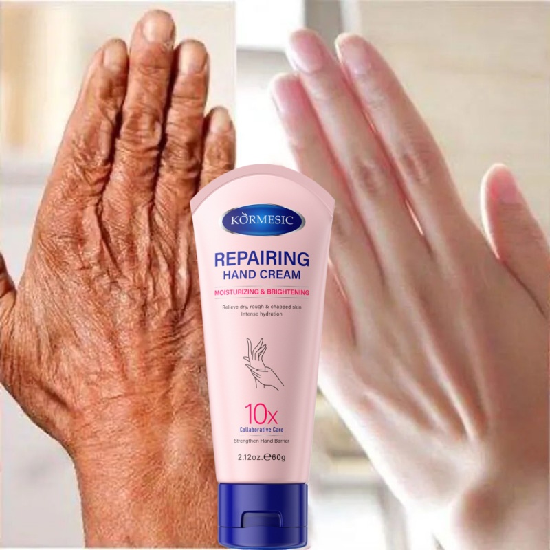Kem Dưỡng Da Tay REPAIRING Dưỡng Ẩm Chống Lão Hóa Và Làm Trắng Da 60g Giúp Chăm Sóc Làm Mềm Mịn Da Tay