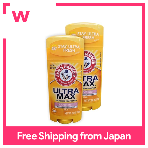 Cánh tay & búa Ultramax vô hình Rắn bột tươi chất chống mồ hôi & khử mùi-2.6 oz, bằng cánh tay & búa